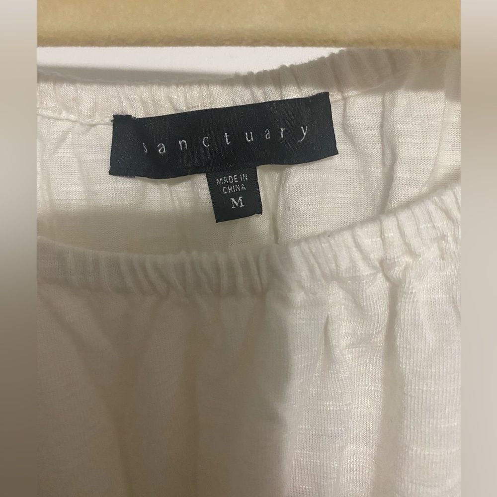 Ivory Embroidered Women's Top - Picture 2 of 4